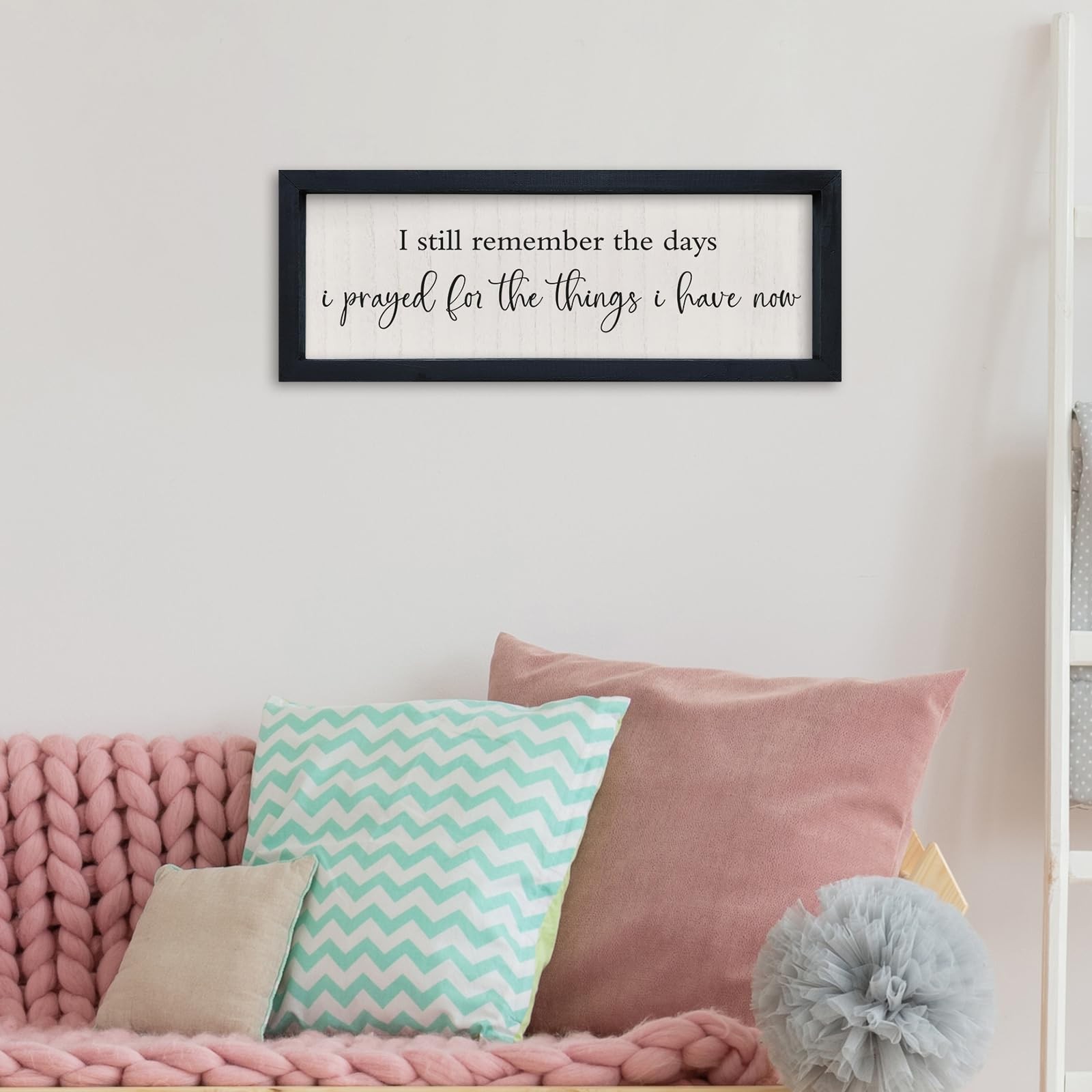 Inspirational Quote Bible Verse Wall Decor I Still Remember the Days I Prayed…
