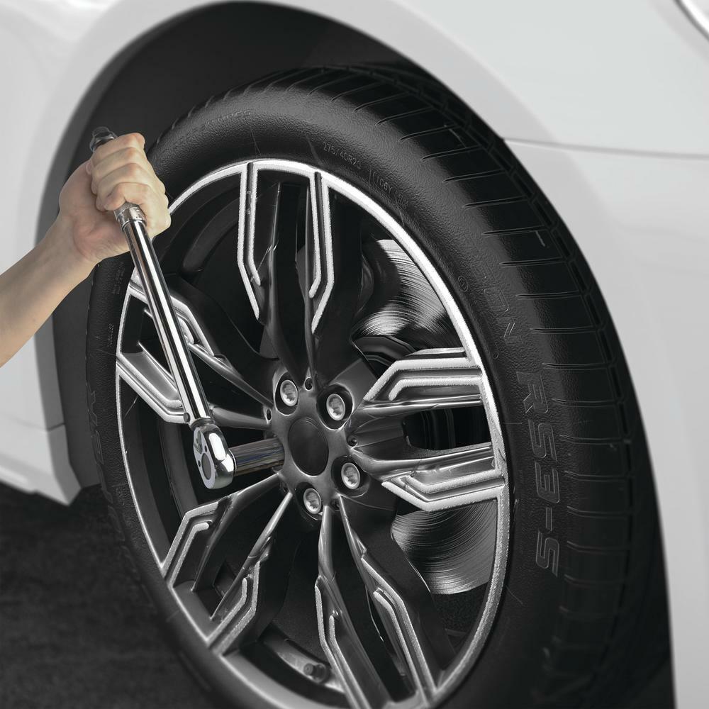 3/8″ Drive Click-Type Torque Wrench (5-80 ft-lb Range) Heavy-Duty Cam & Pawl