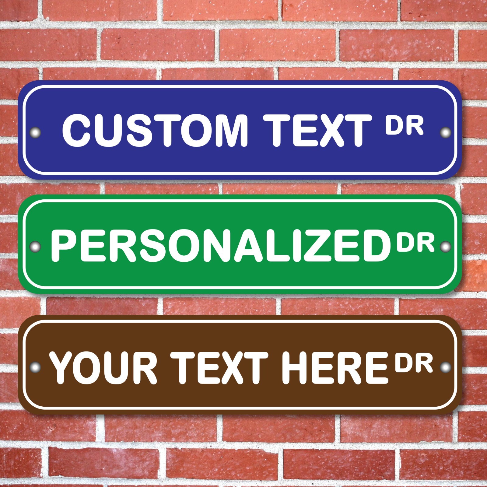 Custom Street Sign – Personalized Aluminum Sign – Custom Metal Sign, Name Sign