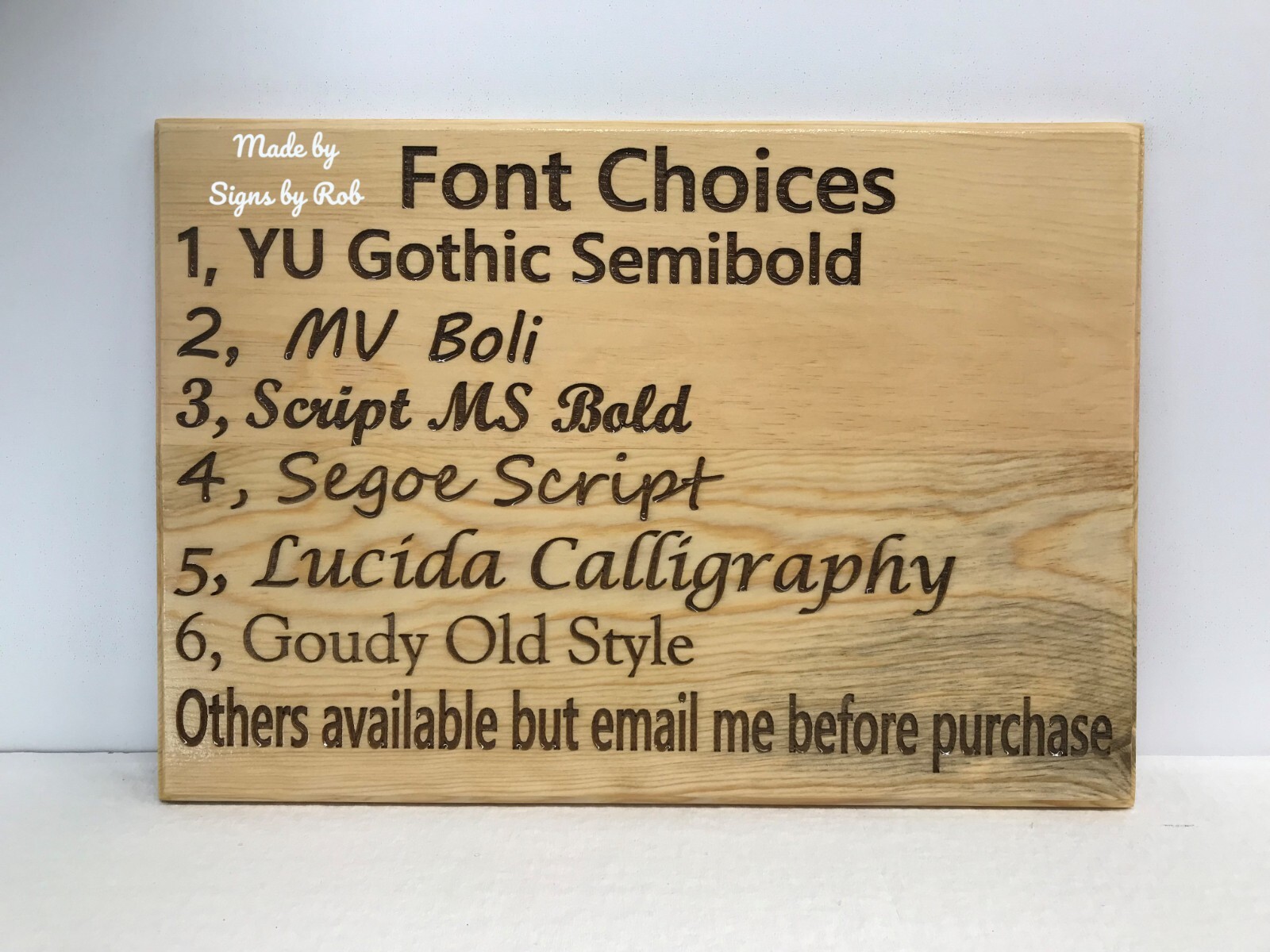 3.5″ x 9″ x 4″ custom made desk name plaque ” text of your choice” great gift.
