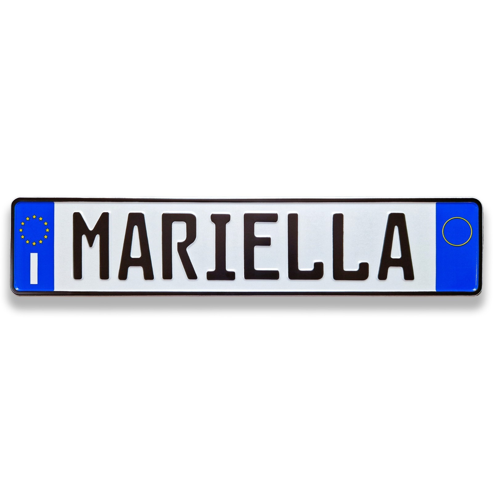1 Italian Style Personalized Garage Gift Name Plate Made in Germany