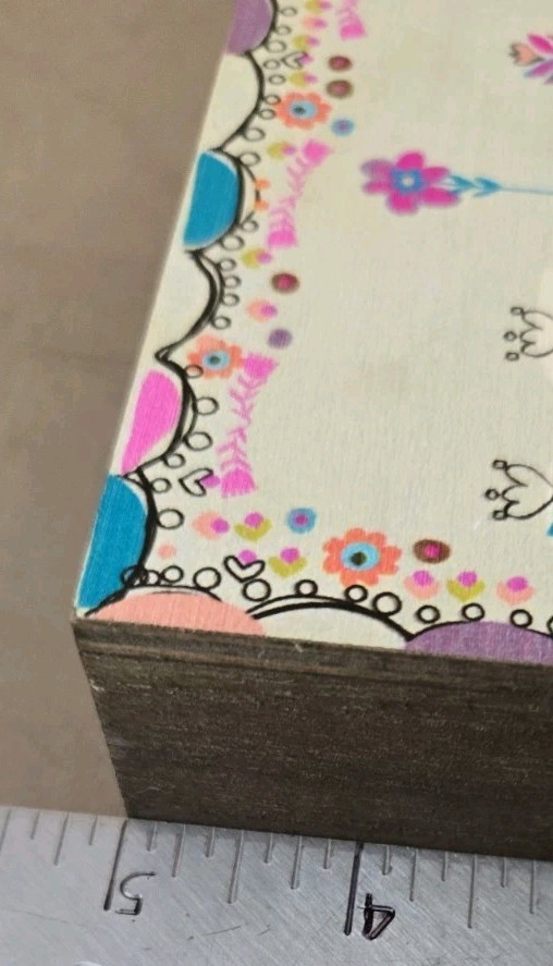 Natural ☆ Life 5″ X 5″ Deco Block “You Are Loved”. #7