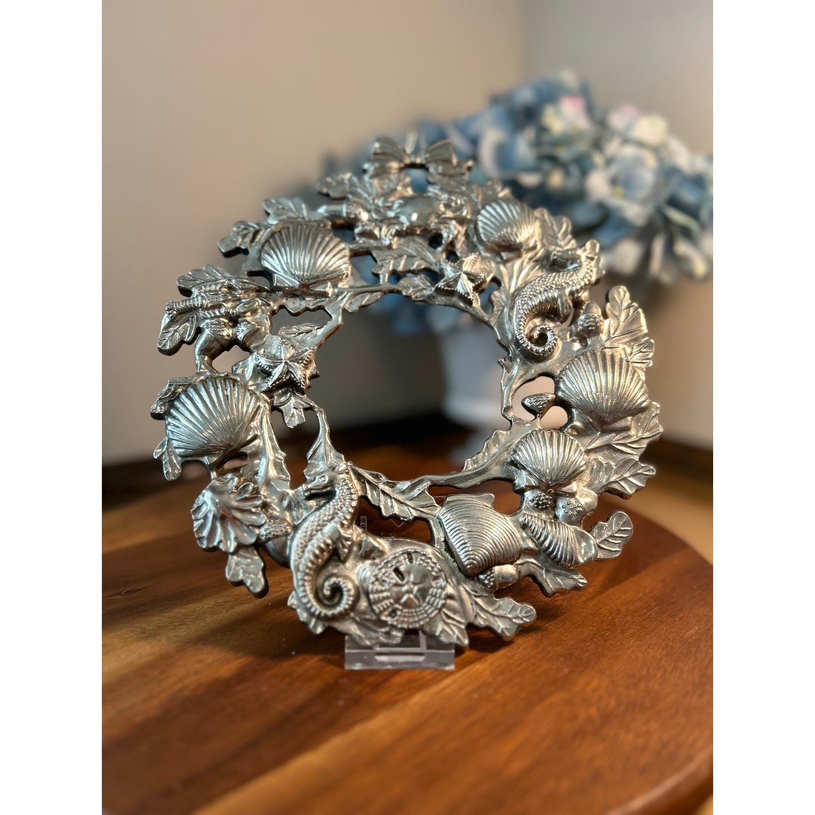 Godinger Silver Art Co Nautical Sea Life Wreath