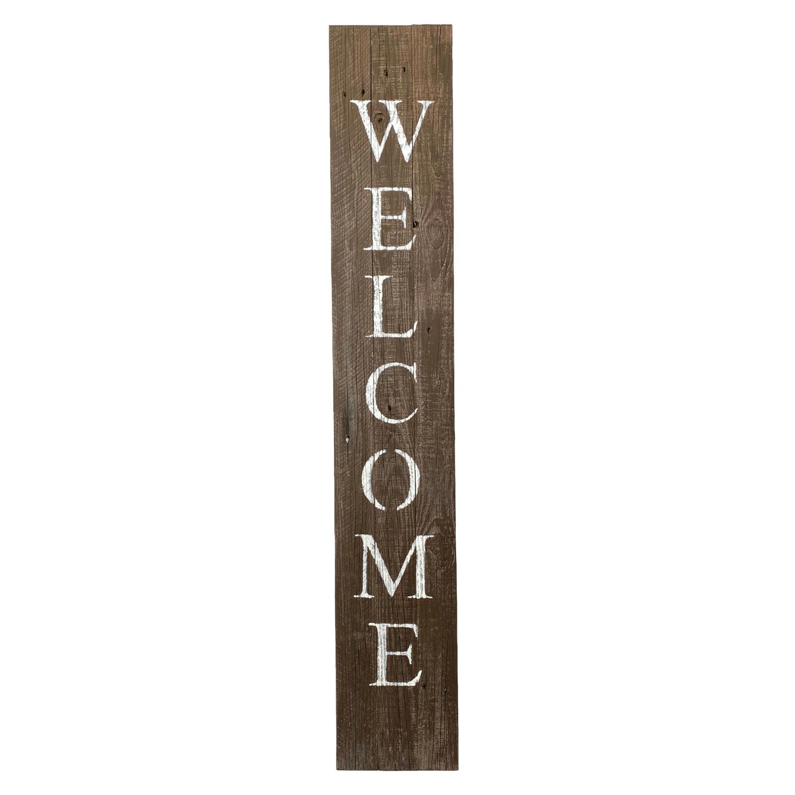 BarnwoodUSA Rustic Farmhouse 5ft Tall Front Porch Welcome Sign, 6 colors