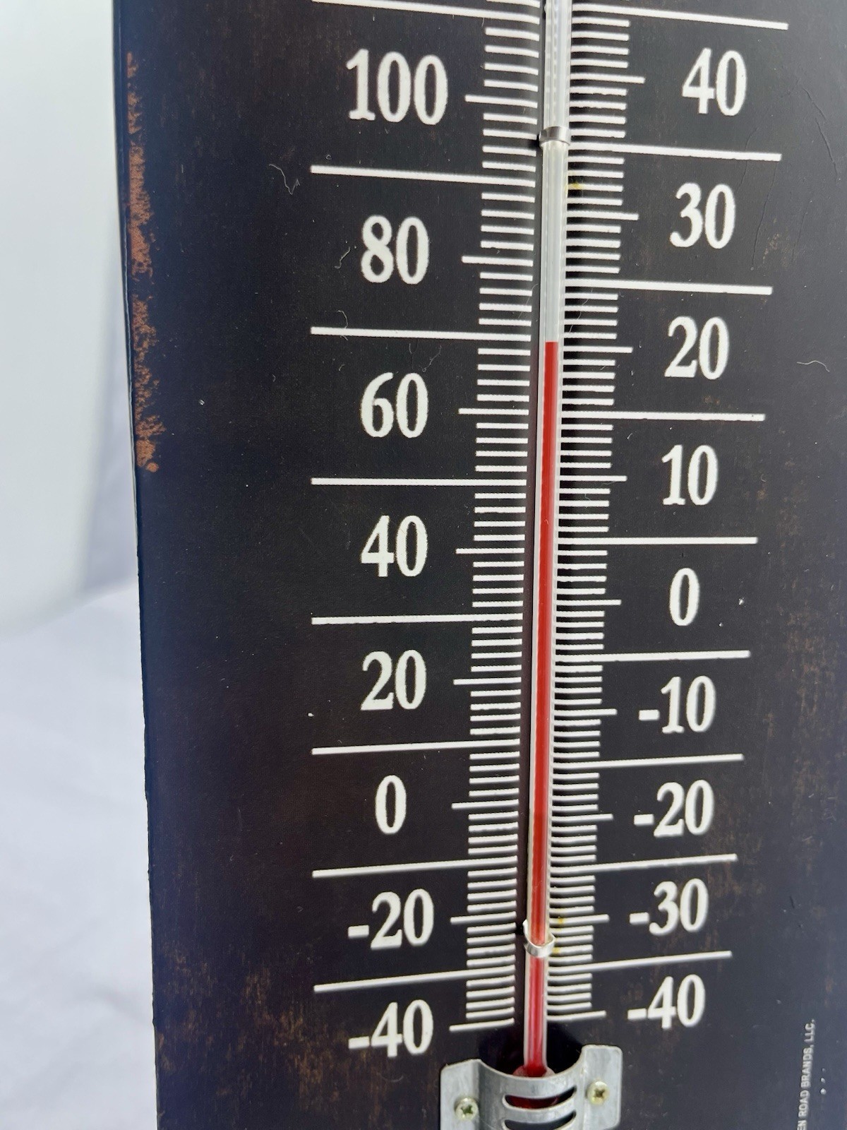 Route 66 Metal Wall Thermometer Get Your Kicks Decor 12”x4”
