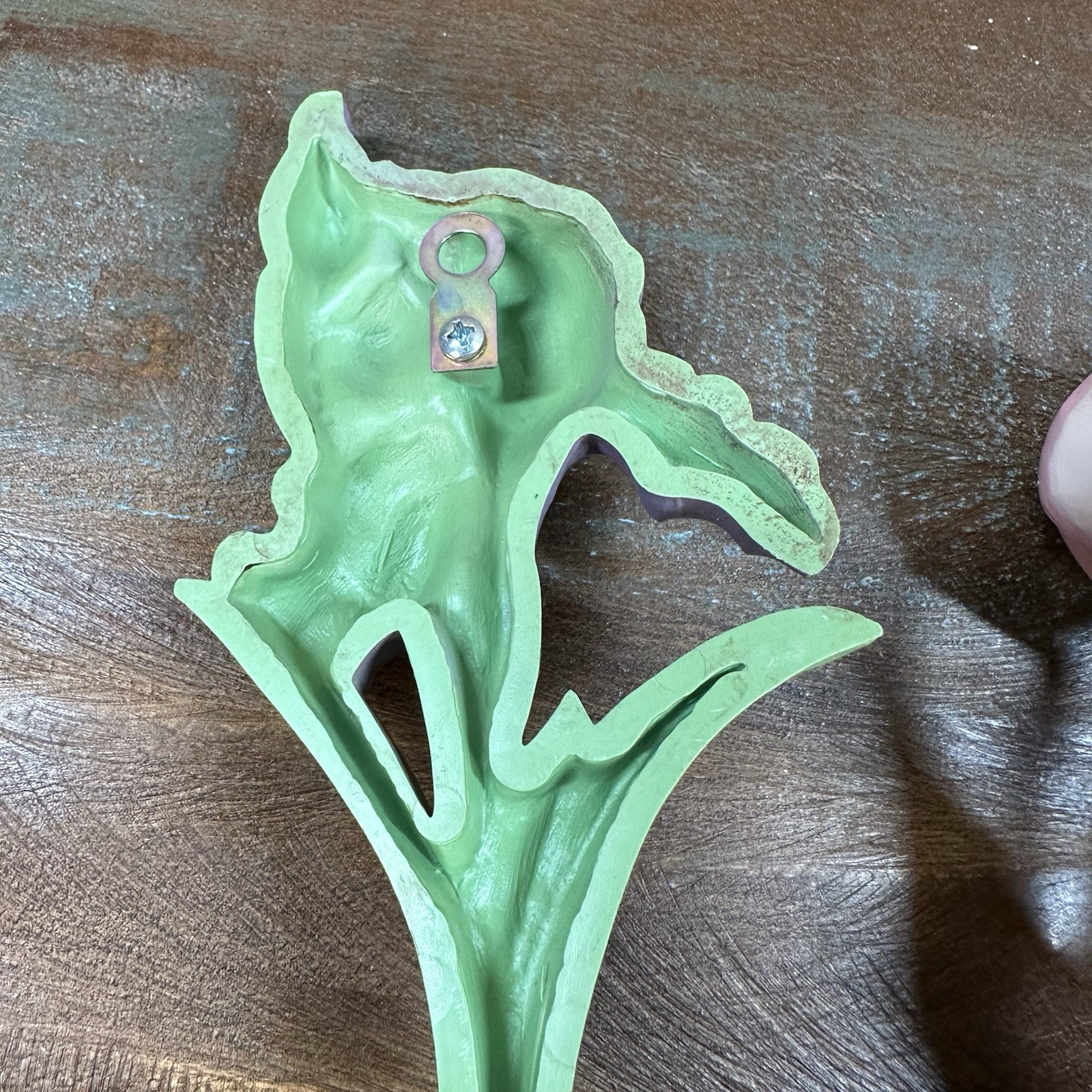 Vintage Homco Plastic Flower In Pots Wall Plaques / Wall Décor Made in USA 8”
