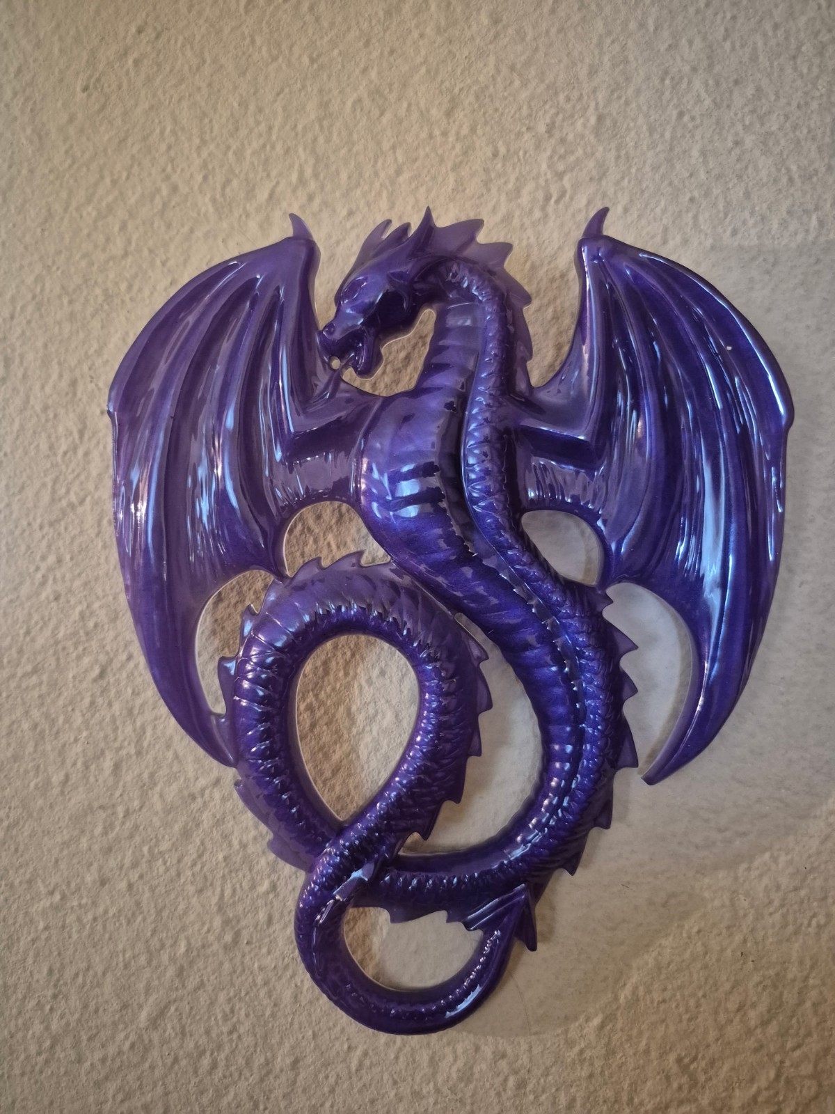 Medieval Dragon Wall Hanger Decorative Style Great for Any Man Cave , Game room.