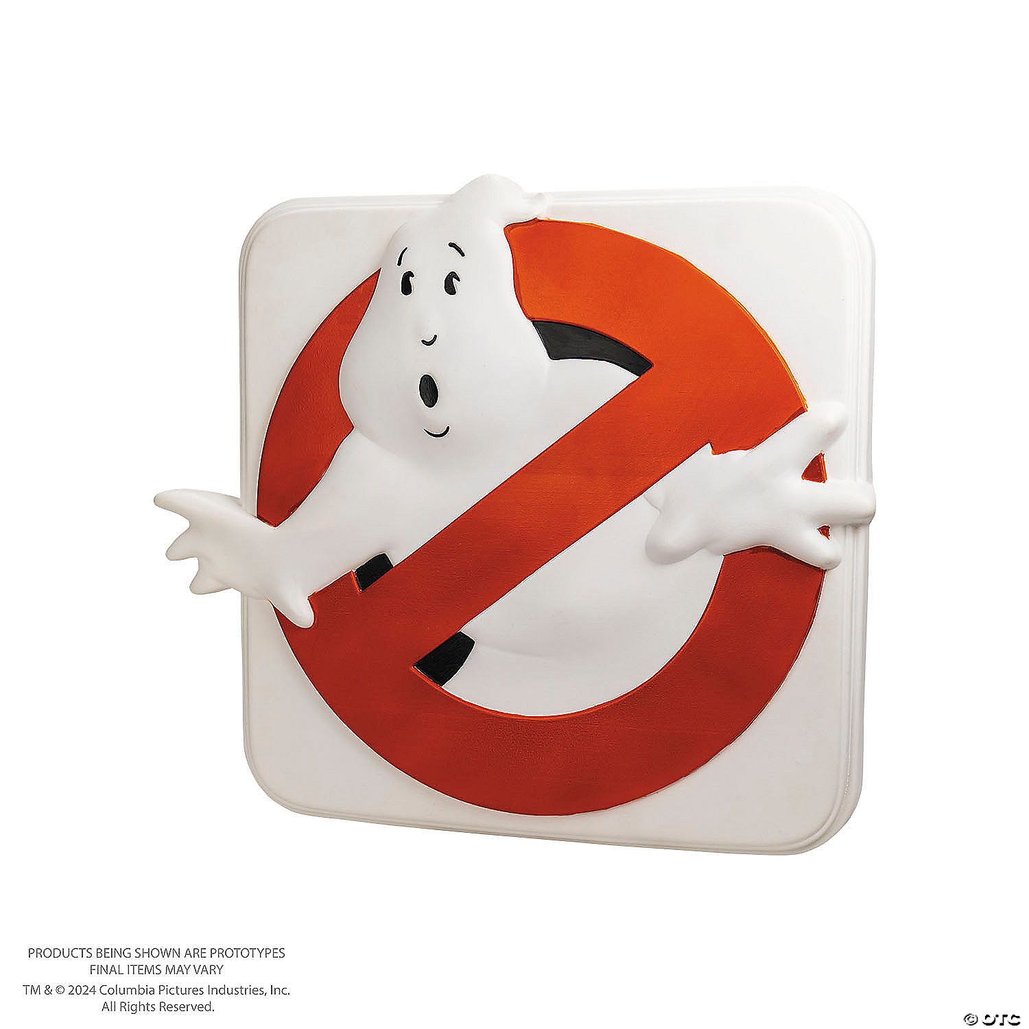 Trick or Treat Studios Ghostbusters No Ghost Light Up Plastic Sign 22″x20″