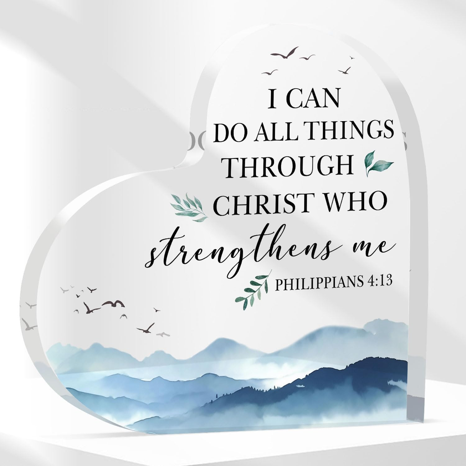 Thank You Gifts 3.9 Inch Thank You Plaque Acrylic Appreciation Plaque Thanksgivi