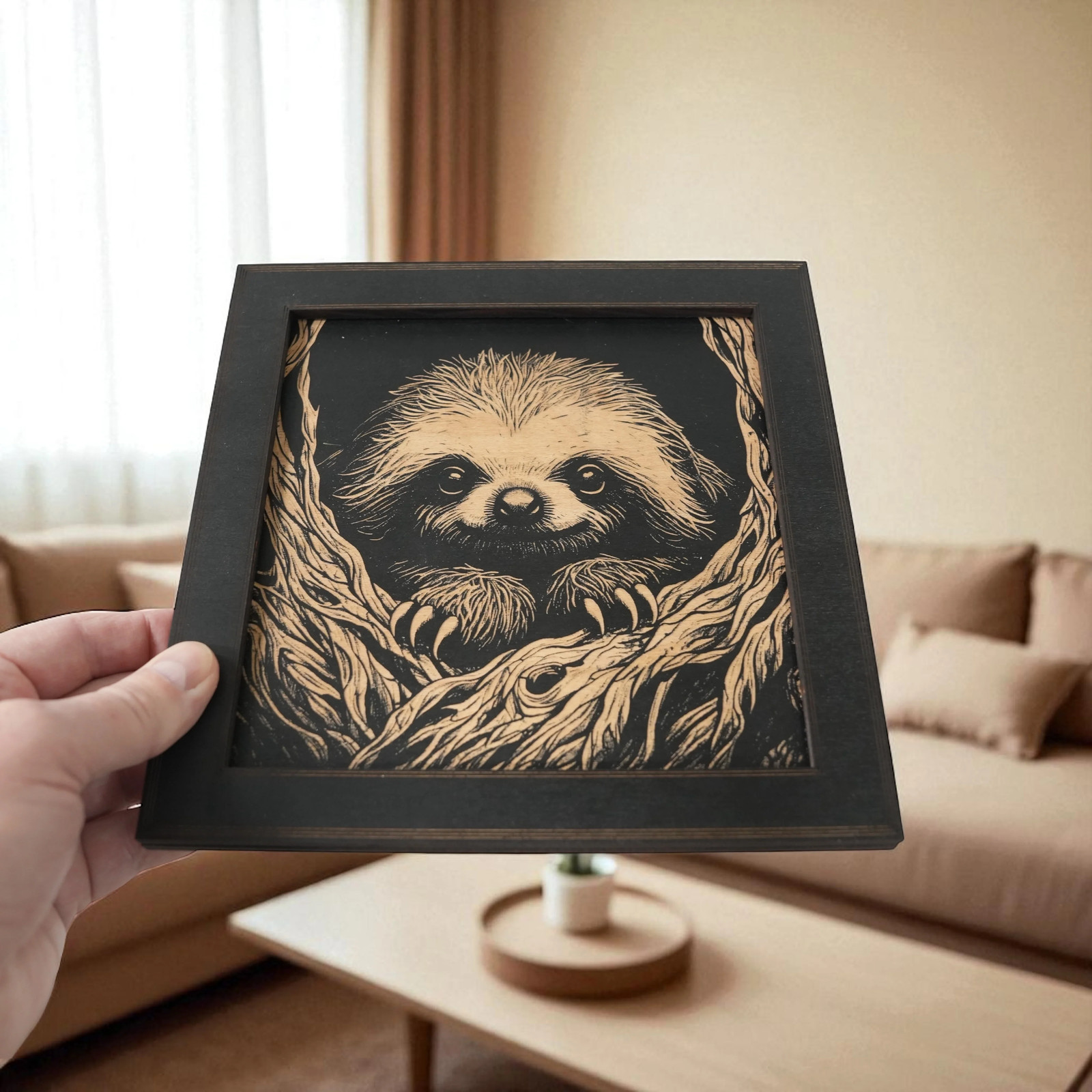 Framed Art – Sloth