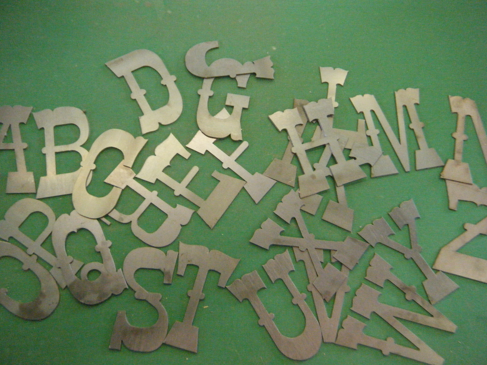 WESTERN STYLE 10″ Metal Letters
