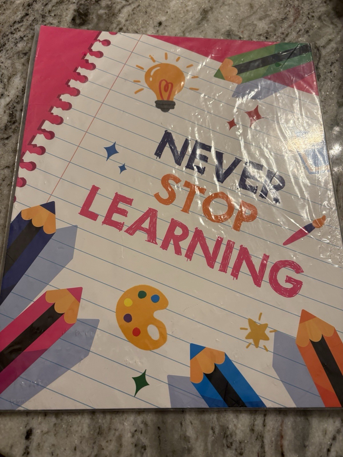 2 packs of Motivational School Signs