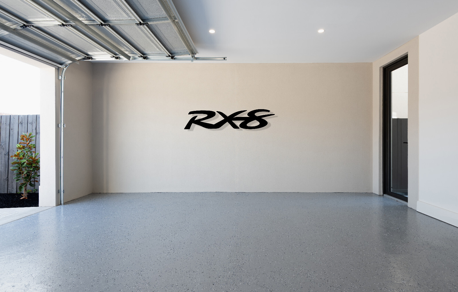 Badge For Mazda Rx8 Steel Wall Decor Decoration Art Rx-8 Wankel Swap K20 Rotary