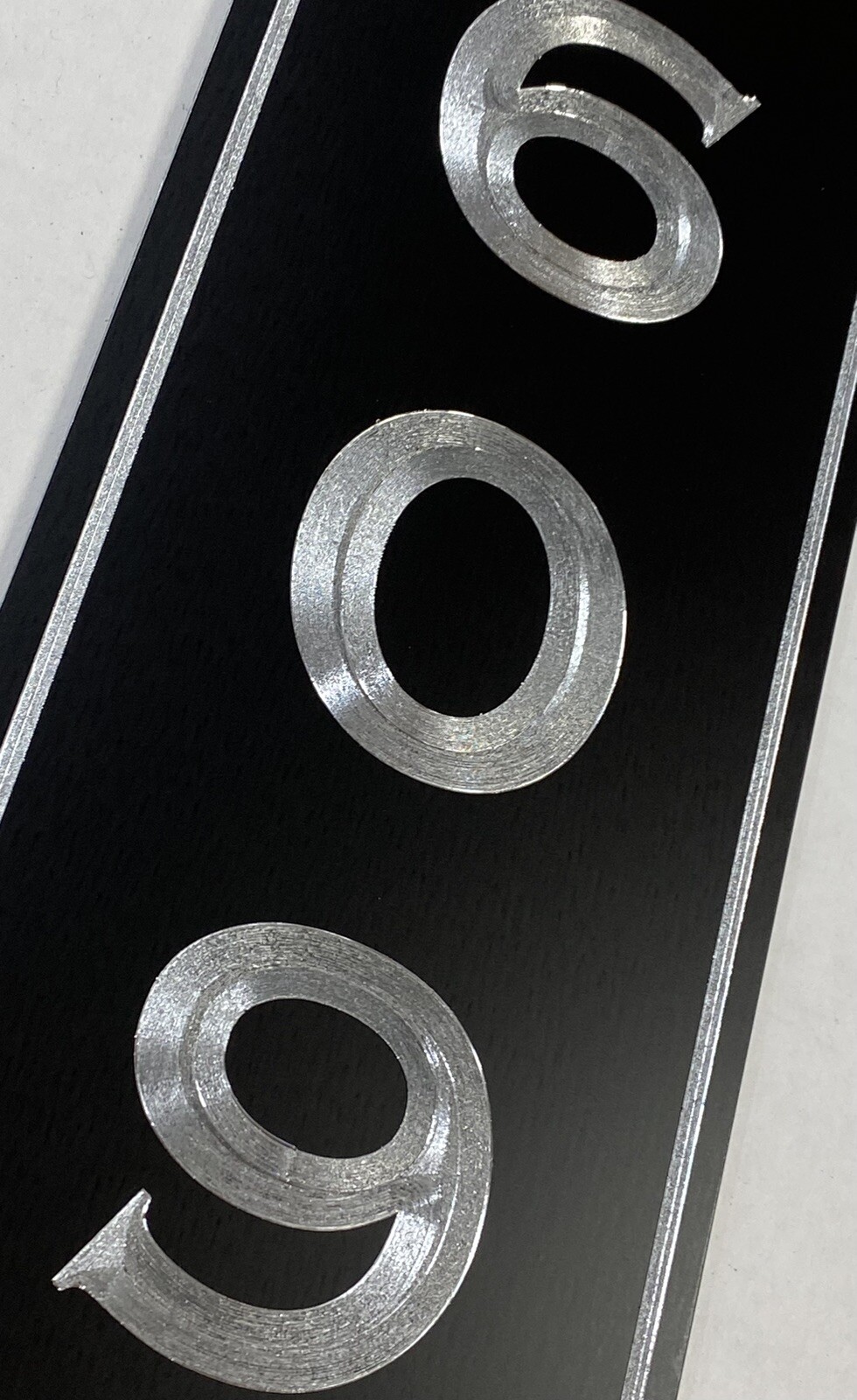 Engraved Personalized Custom House Home Number Street Address Metal 5×16 Sign