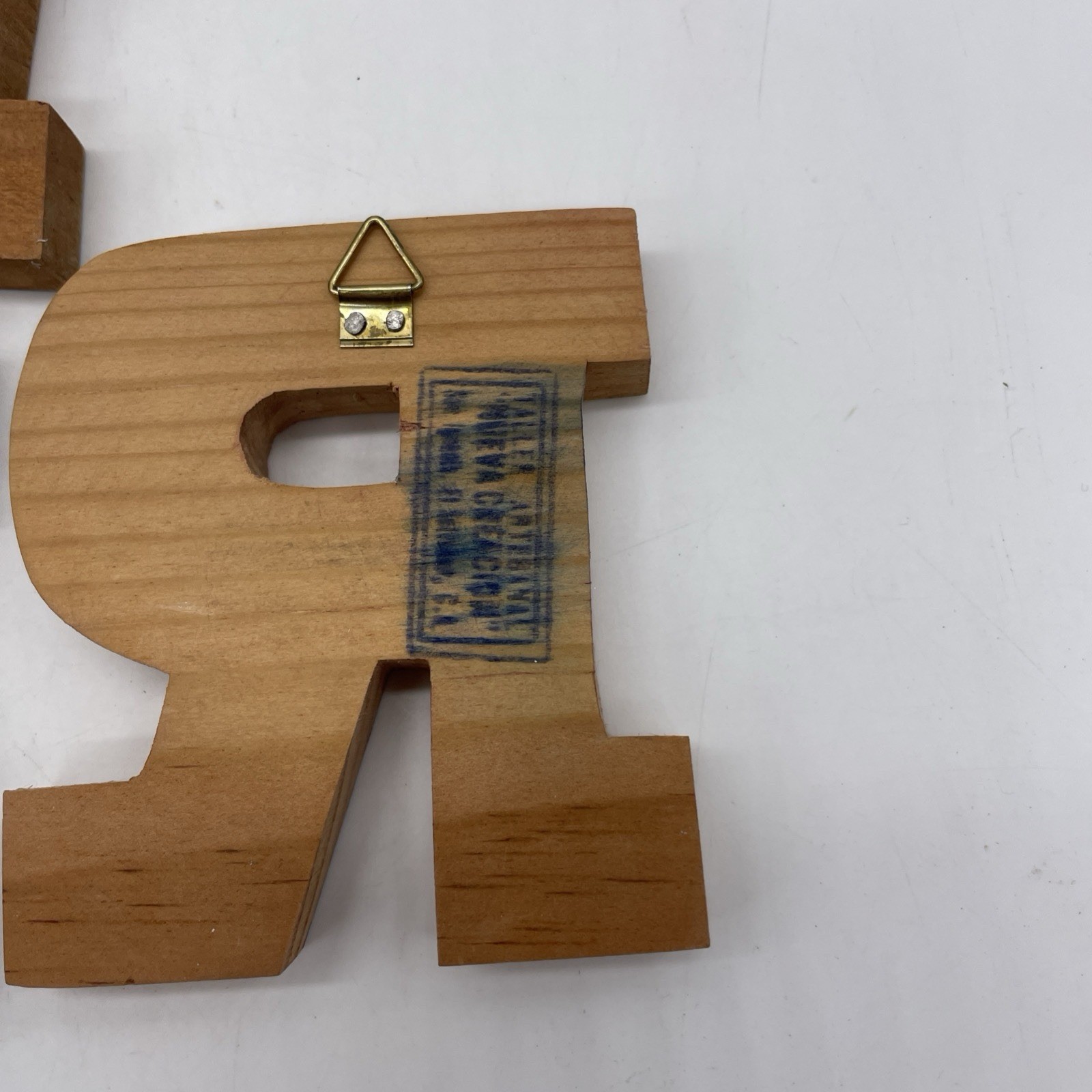 Wood Hand Painted Letters El Salvador 4” Wall Hang Various Designs – Choose