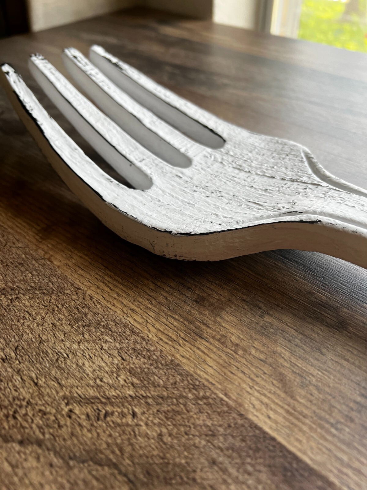 Rustic Kitchen Wall Decor, Fork and Spoon Utensils, Dining Room Breakfast NEW