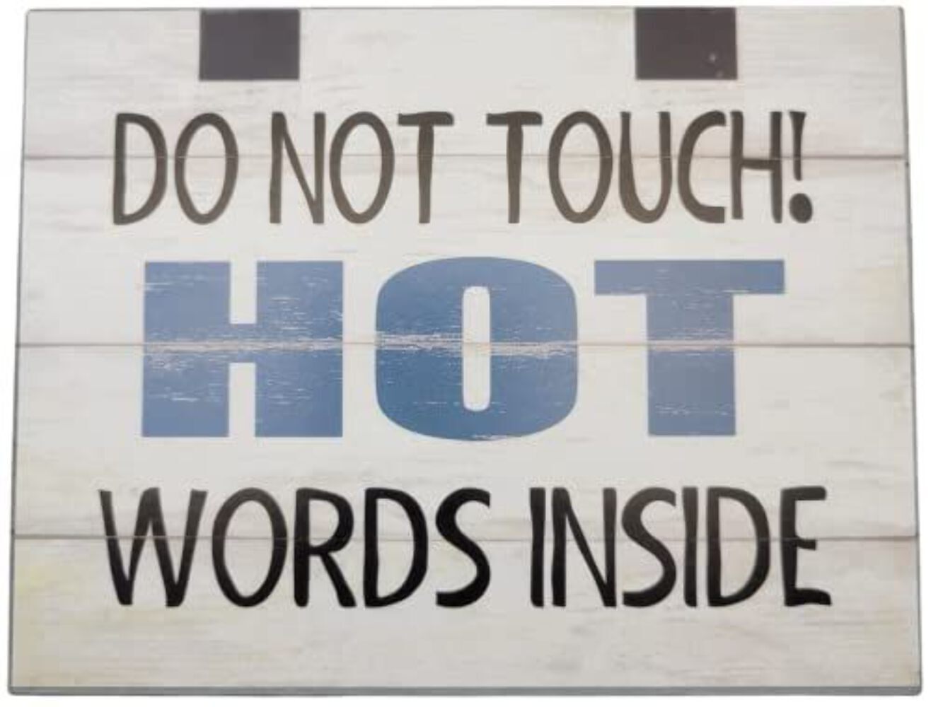 No Bitchin in my Kitchen block sign 6 x 5.5 x .75 inches