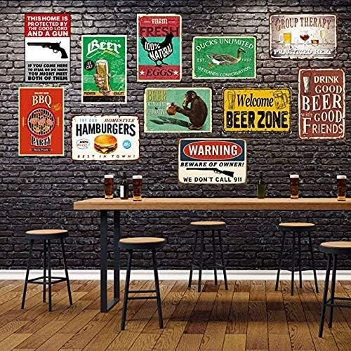 Tin Metal Sign Main Water Shut Off Arrow Dow Rust Free 8×12