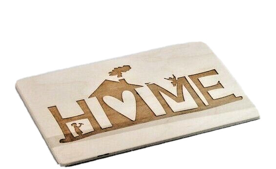 Custom Carved Wood Signs | Made To Order | Your Text on Birch | 11×8