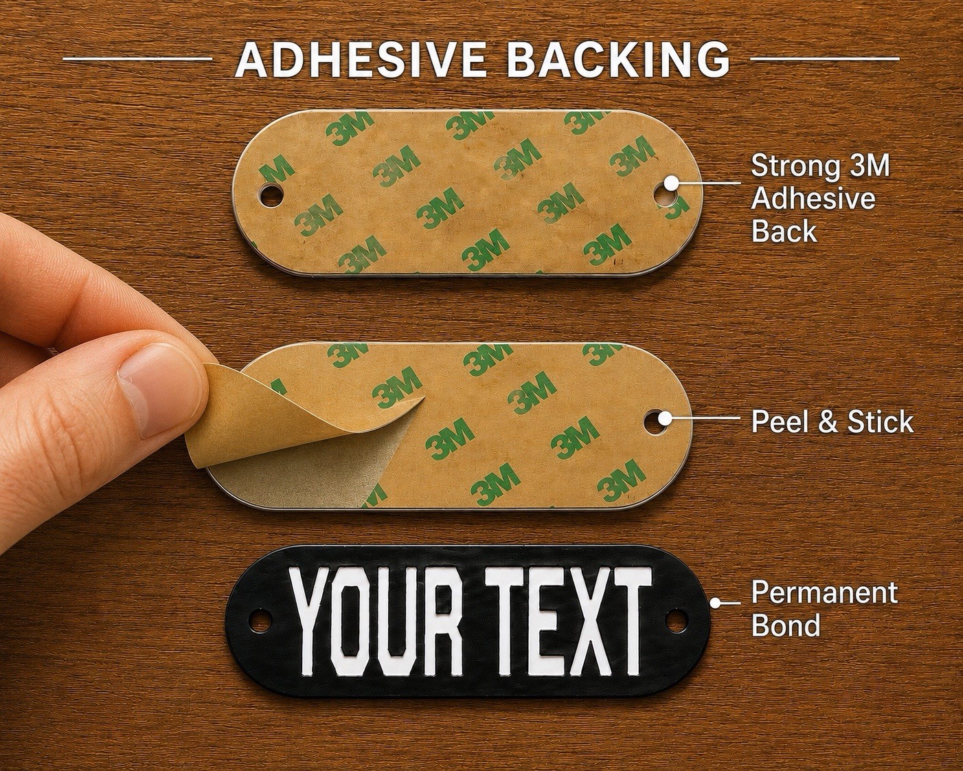Custom engraved metal tags – electric panel, utility,HVAC, Plumbing or anything