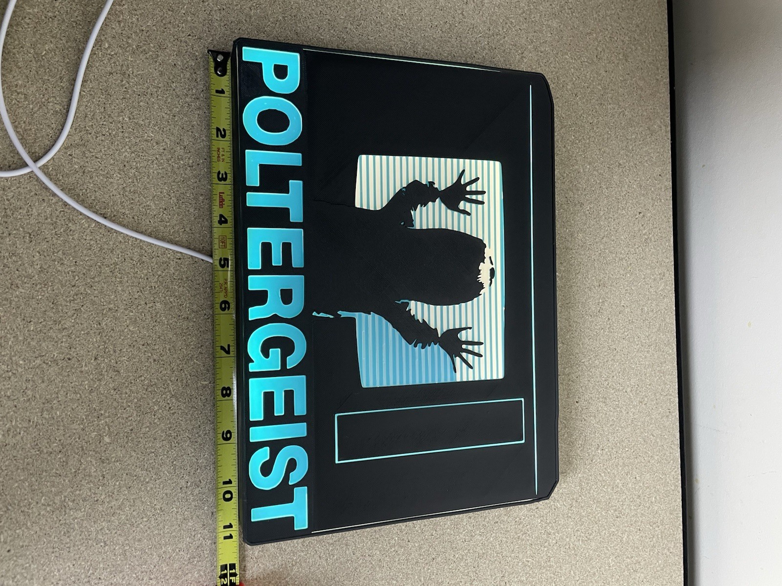 Poltergeist Light Box Sign