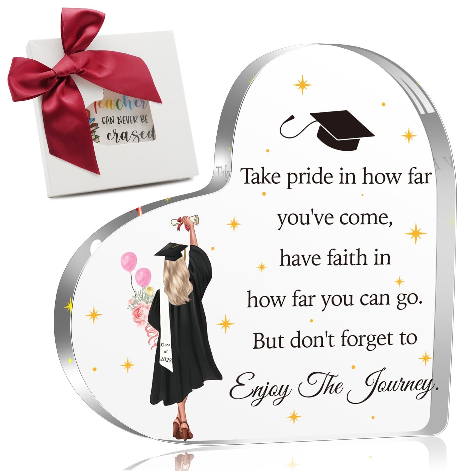 2026 College Graduation Gifts for Her, Enjoy The Journey Inspirational Gradu…