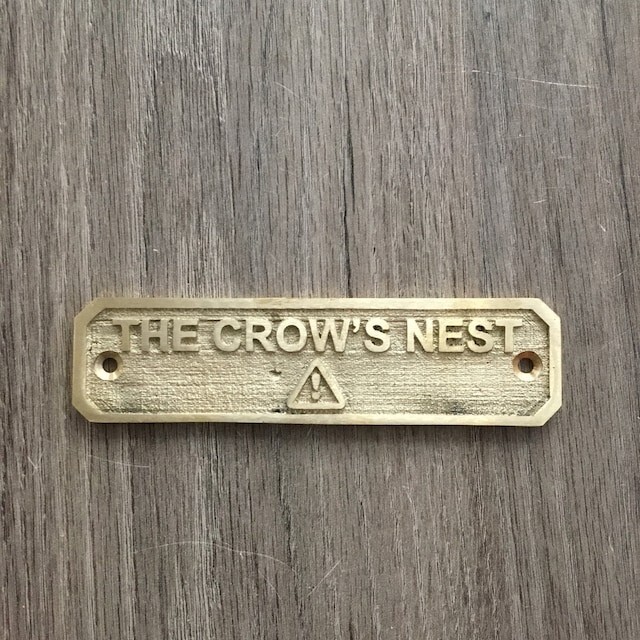 BRASS Handmade Personalized Solid Brass Plaque – Perfect for Office,