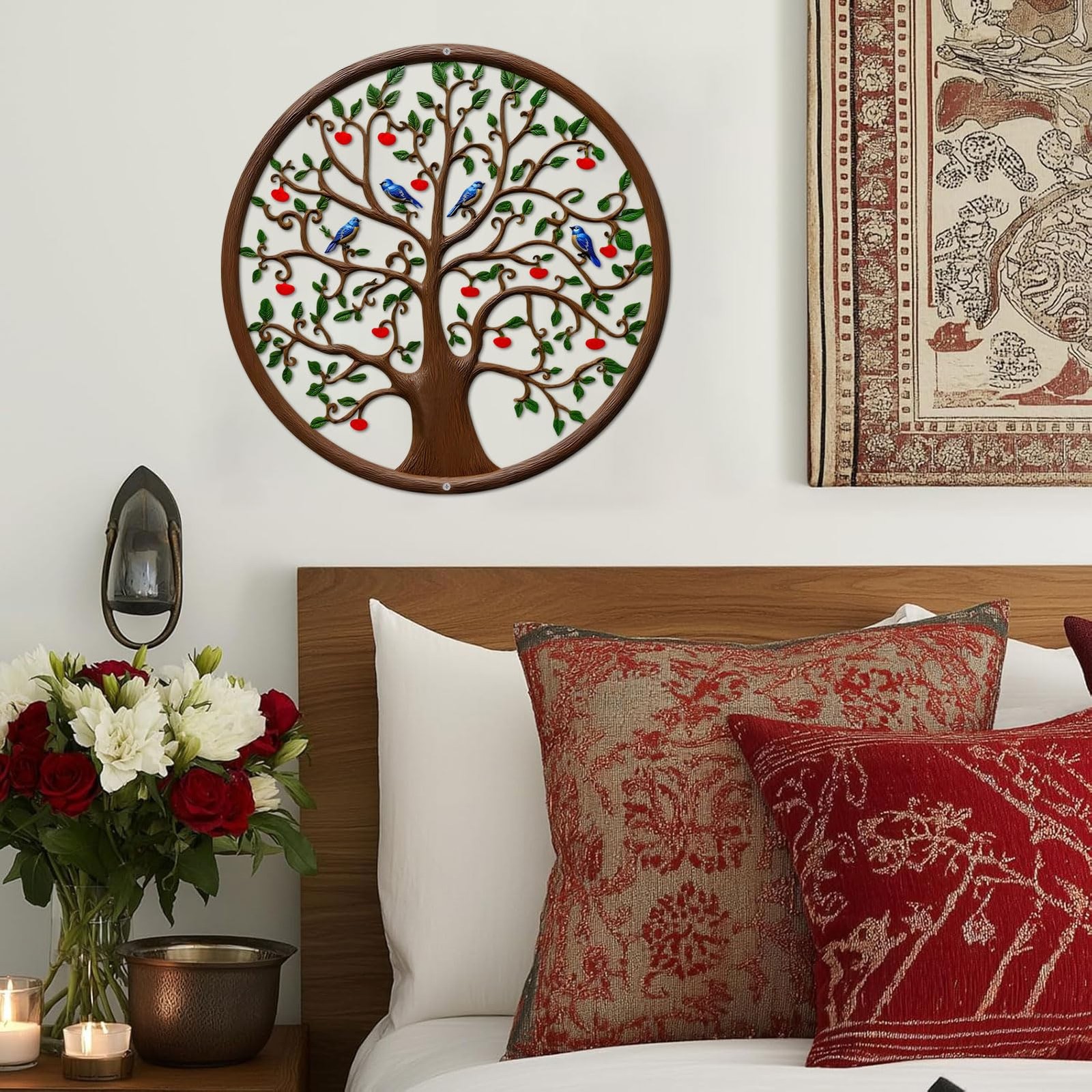 11 Inches Tree of Life Wall Art Metal Tree Life Wall Decor Family Tree Wall P…