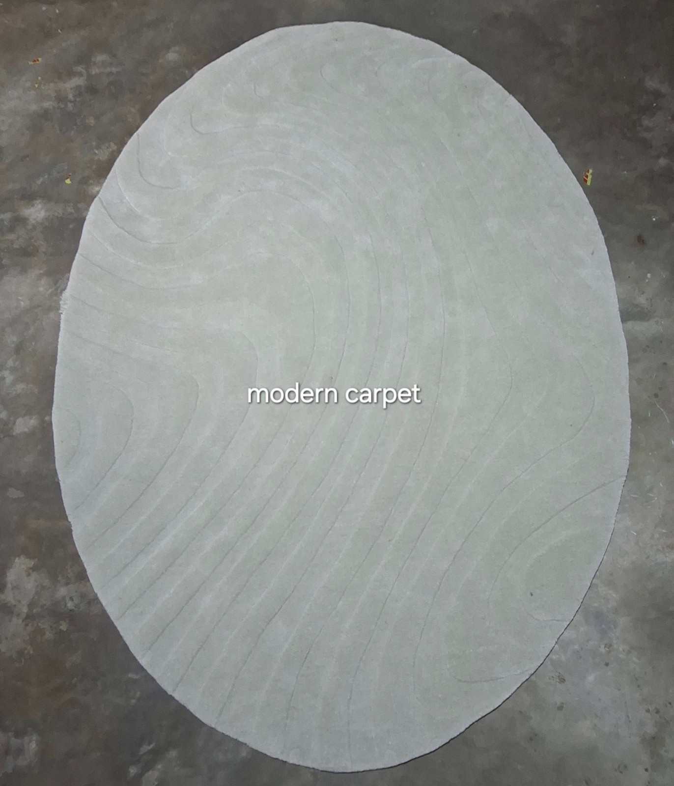 Irregular Shape Rugs Handmade 100% Woolen Hand Tufted For Home Decoration
