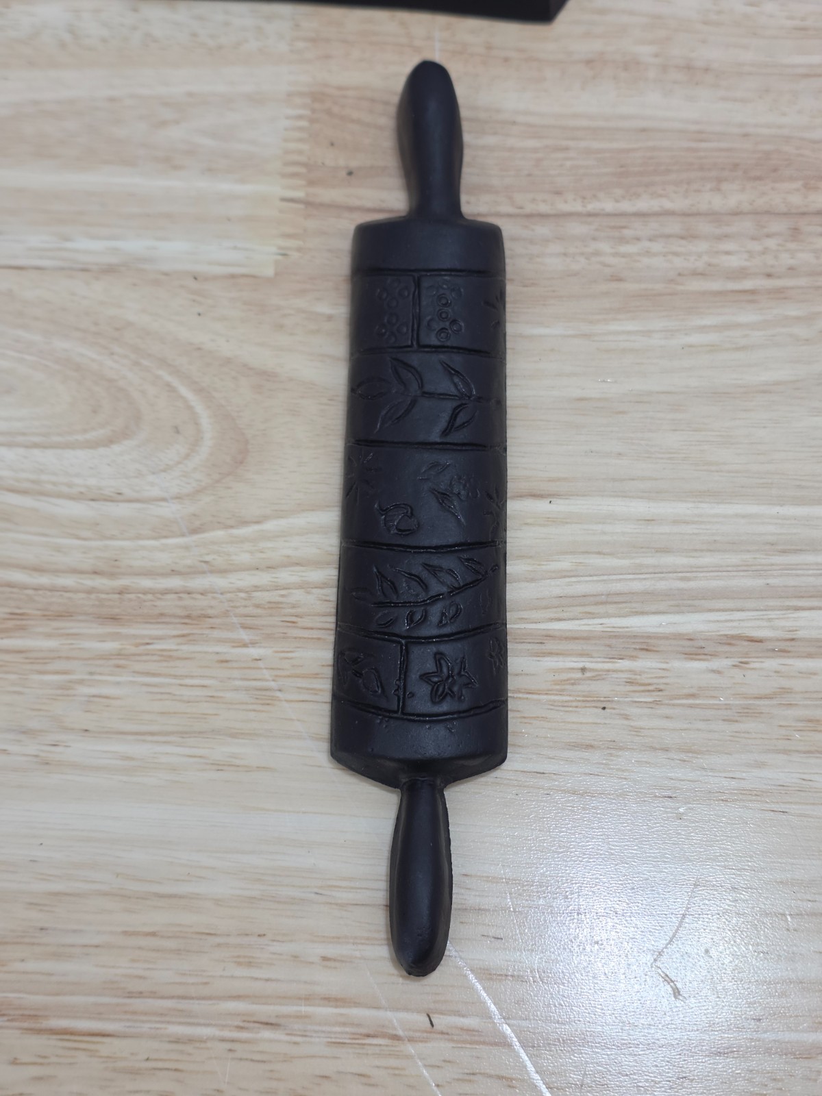 Set of 5 Vintage Midwest Black Cast Aluminum Metal Kitchen Wall Hangings