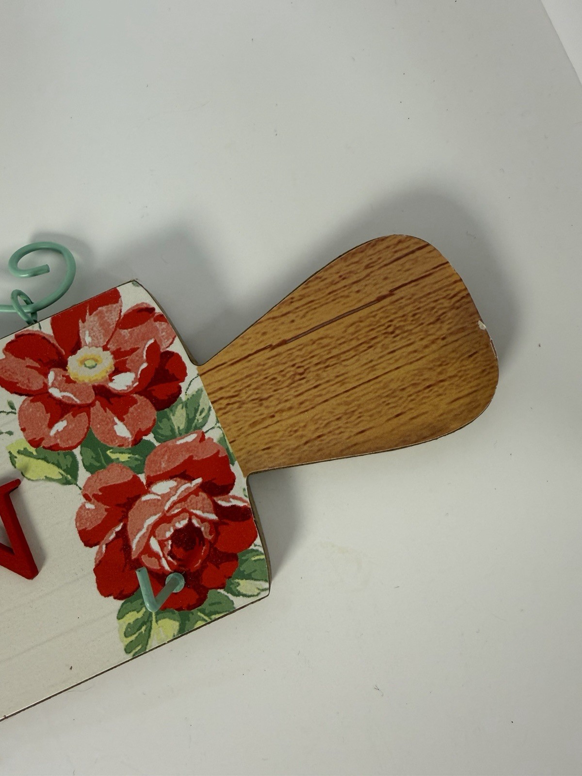 NWT The Pioneer Woman BLESSED THIS KITCHEN Floral 16” Sign Rolling Pin RARE!
