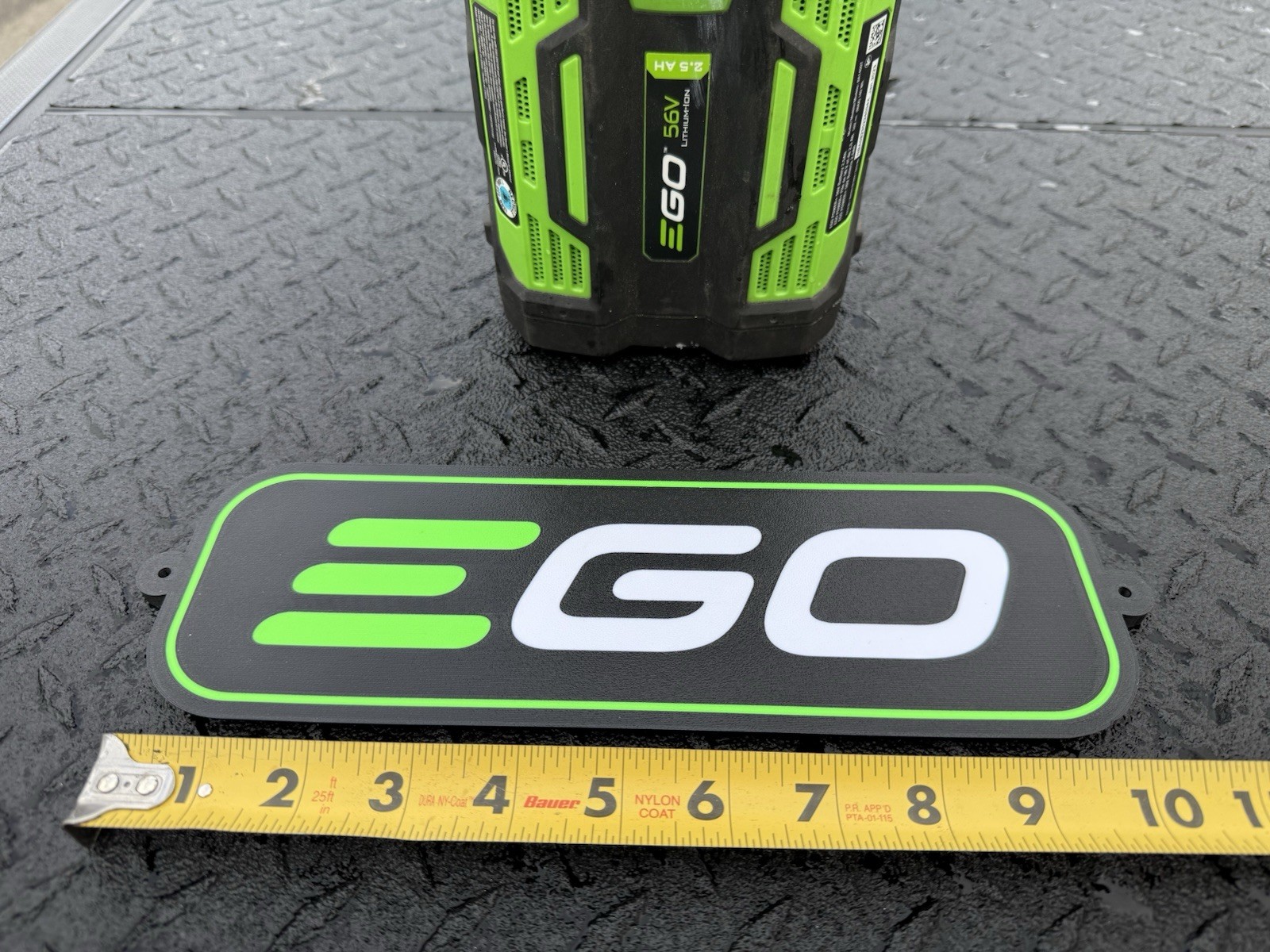 EGO Power+ Sign Plastic Wall Mount