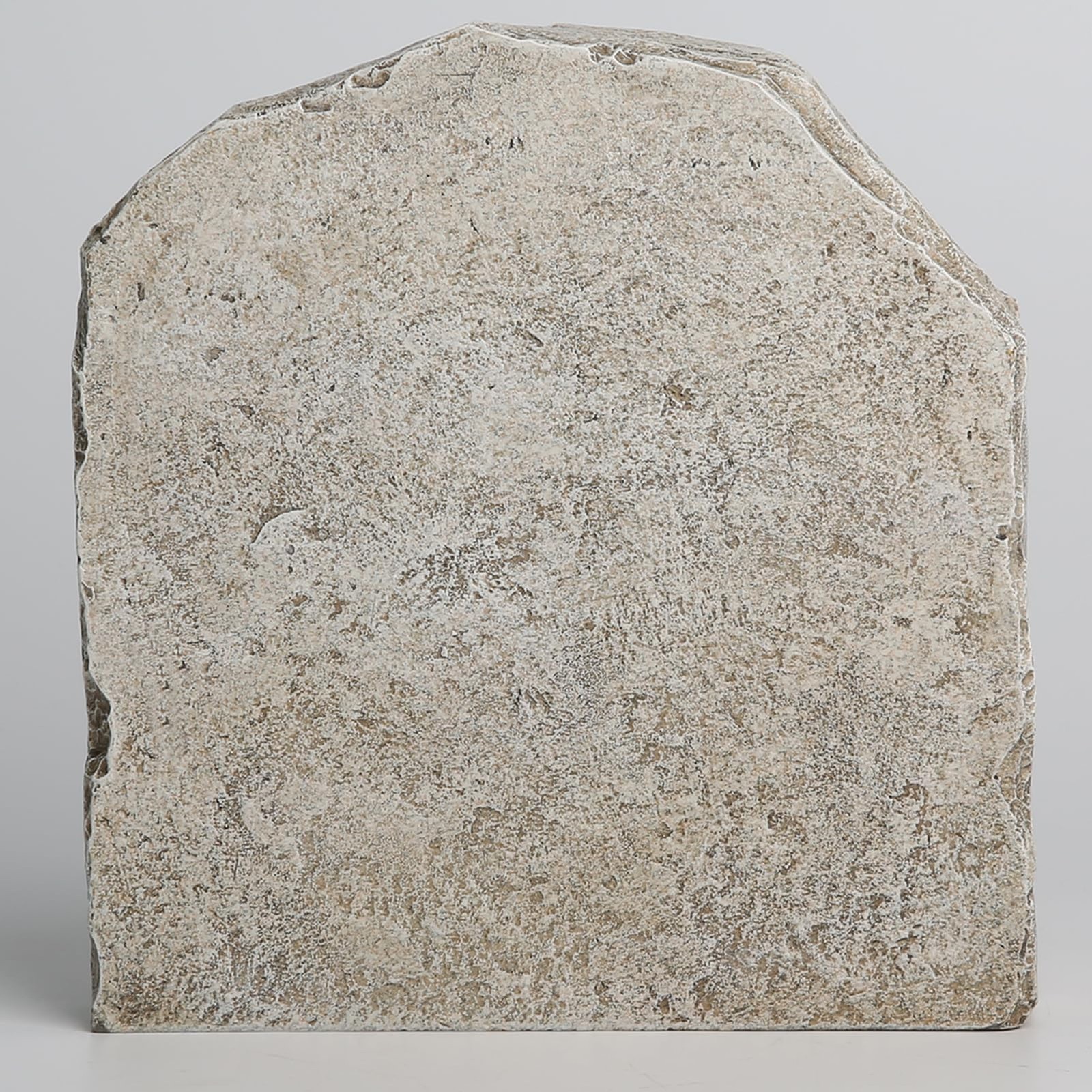 Ten Commandments Tabletop Decor – 6.8-Inch Stone Effect Religious Statue Gray