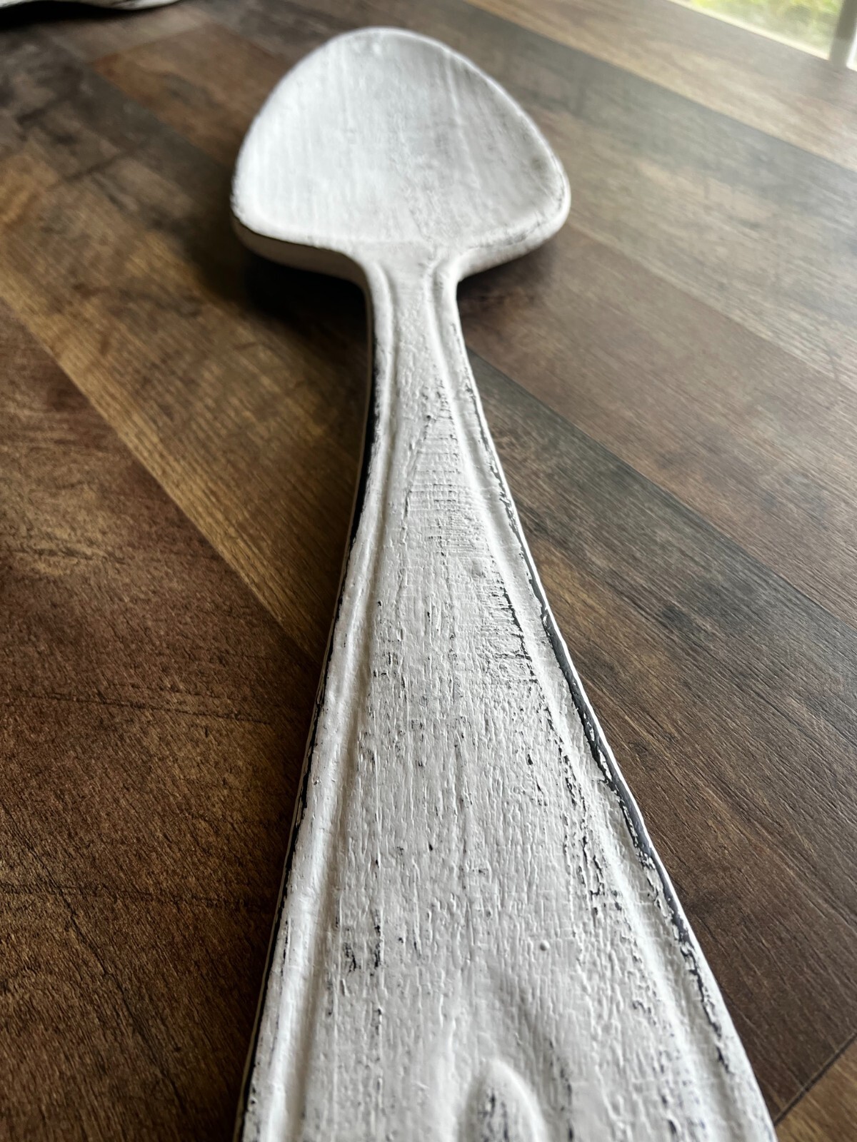 Rustic Kitchen Wall Decor, Fork and Spoon Utensils, Dining Room Breakfast NEW