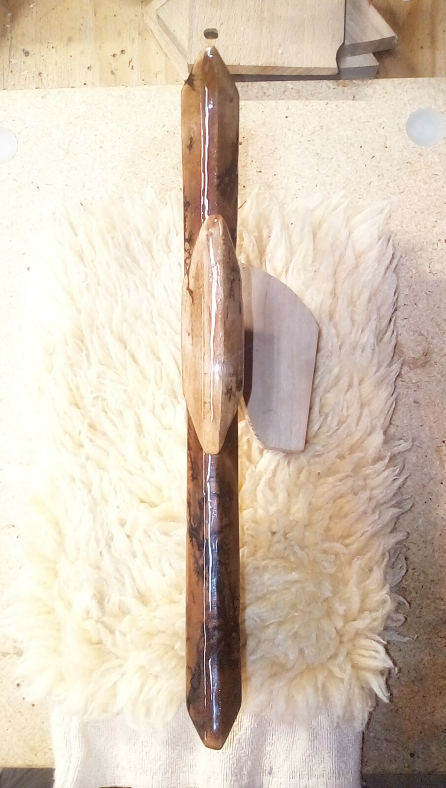 Custom Handmade very nice Cross That Was Fractul Burnt Giving It A Very Good…