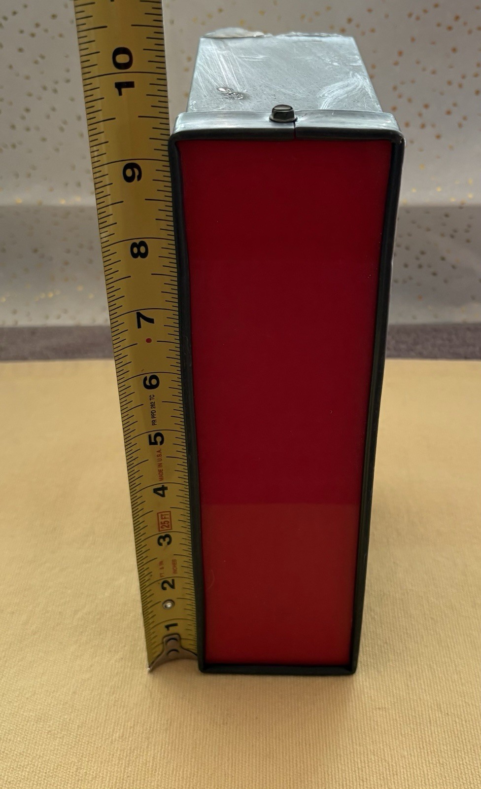 Vintage Reclaimed Industrial Red Channel Letter I Urban Retro Home Decor