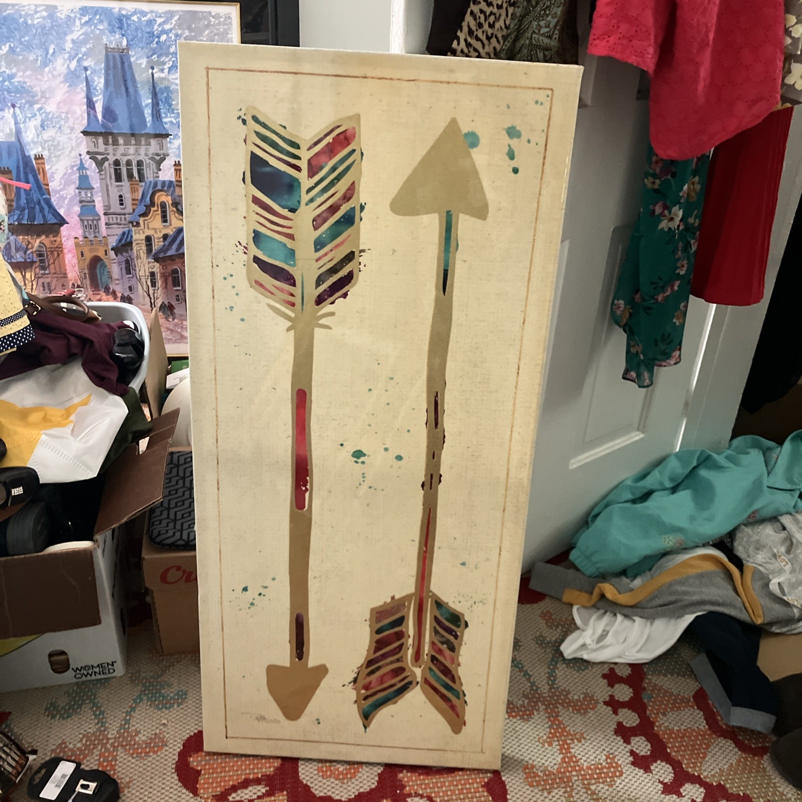 SOUTHWEST WALL ART Decor For HOME, OFFICE,”Beautiful Arrows II” by Pela STUDIO