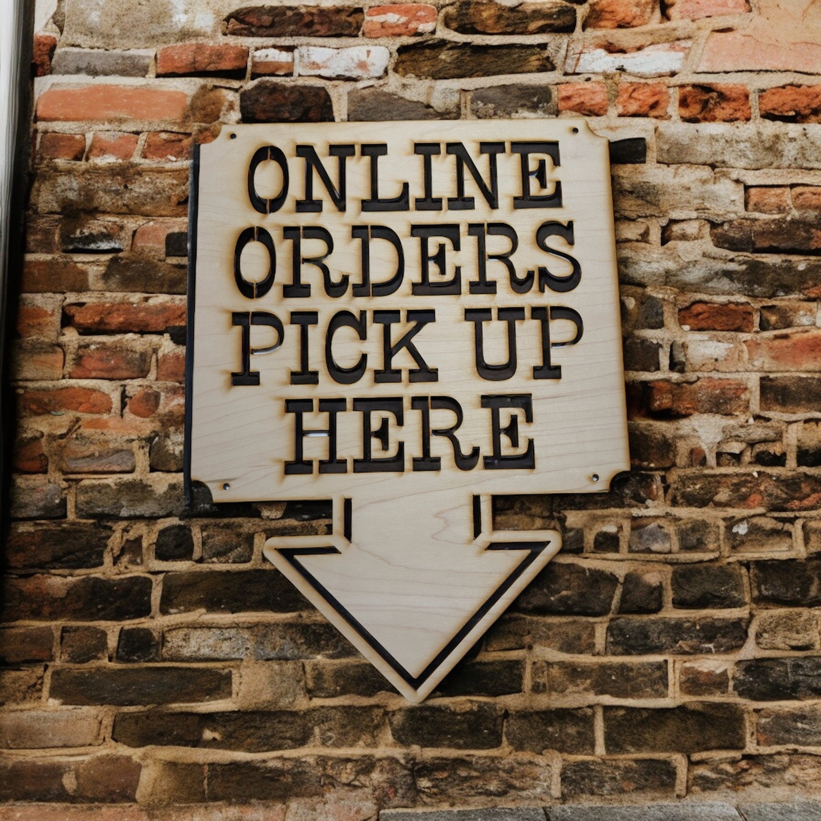 Online Orders Pick up Here 13×17 Sign