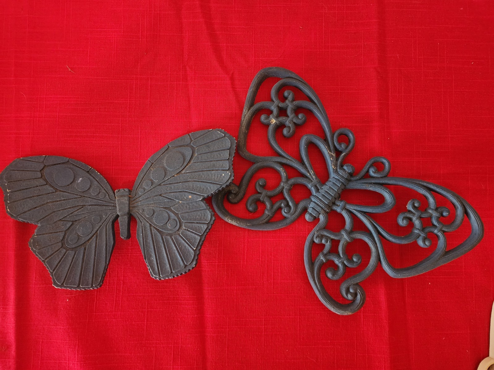 Butterflies Wall art Decor Hard Plastic Cottagecore Syroco Burwood Lot of 11