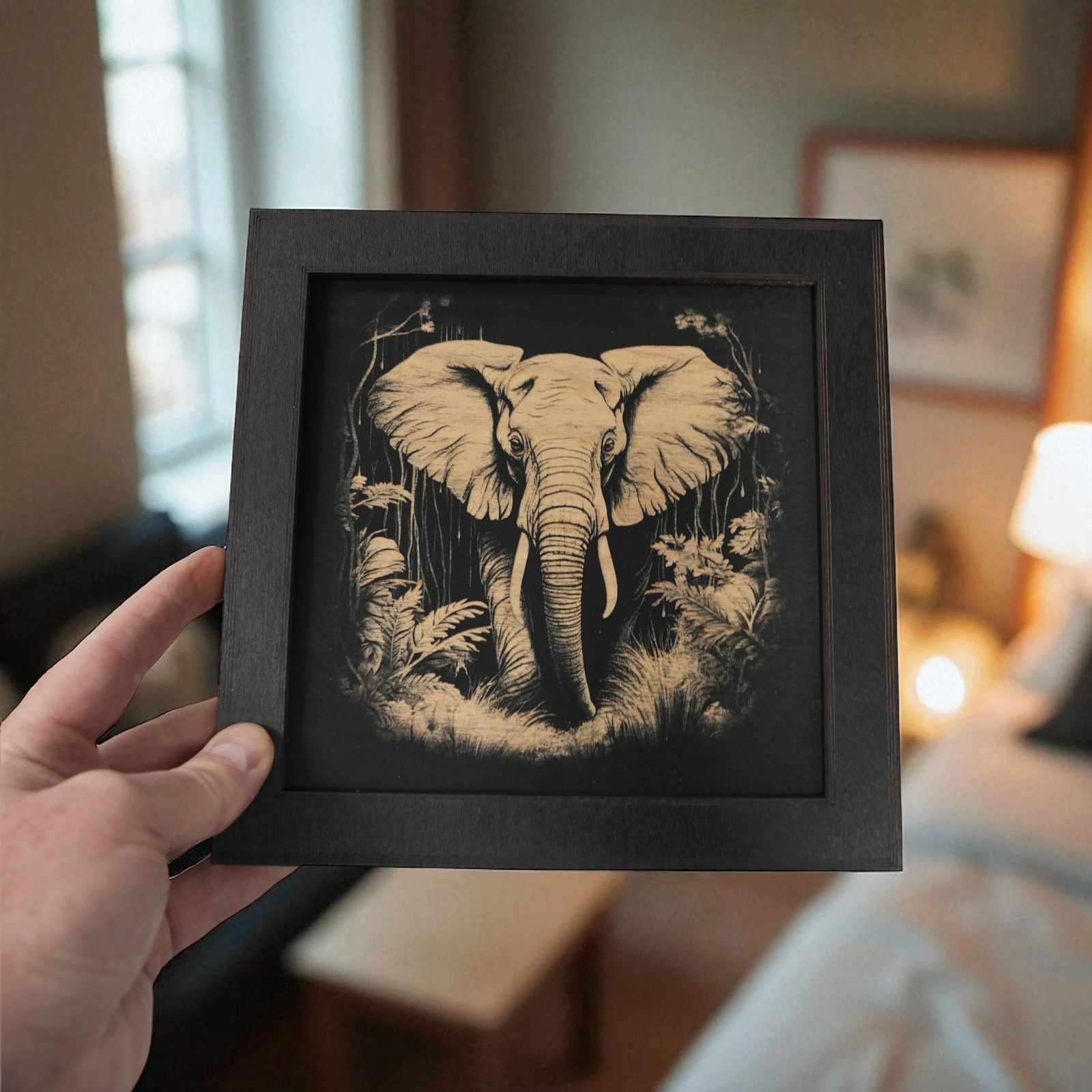 Framed Art – CUSTOM – Elephant