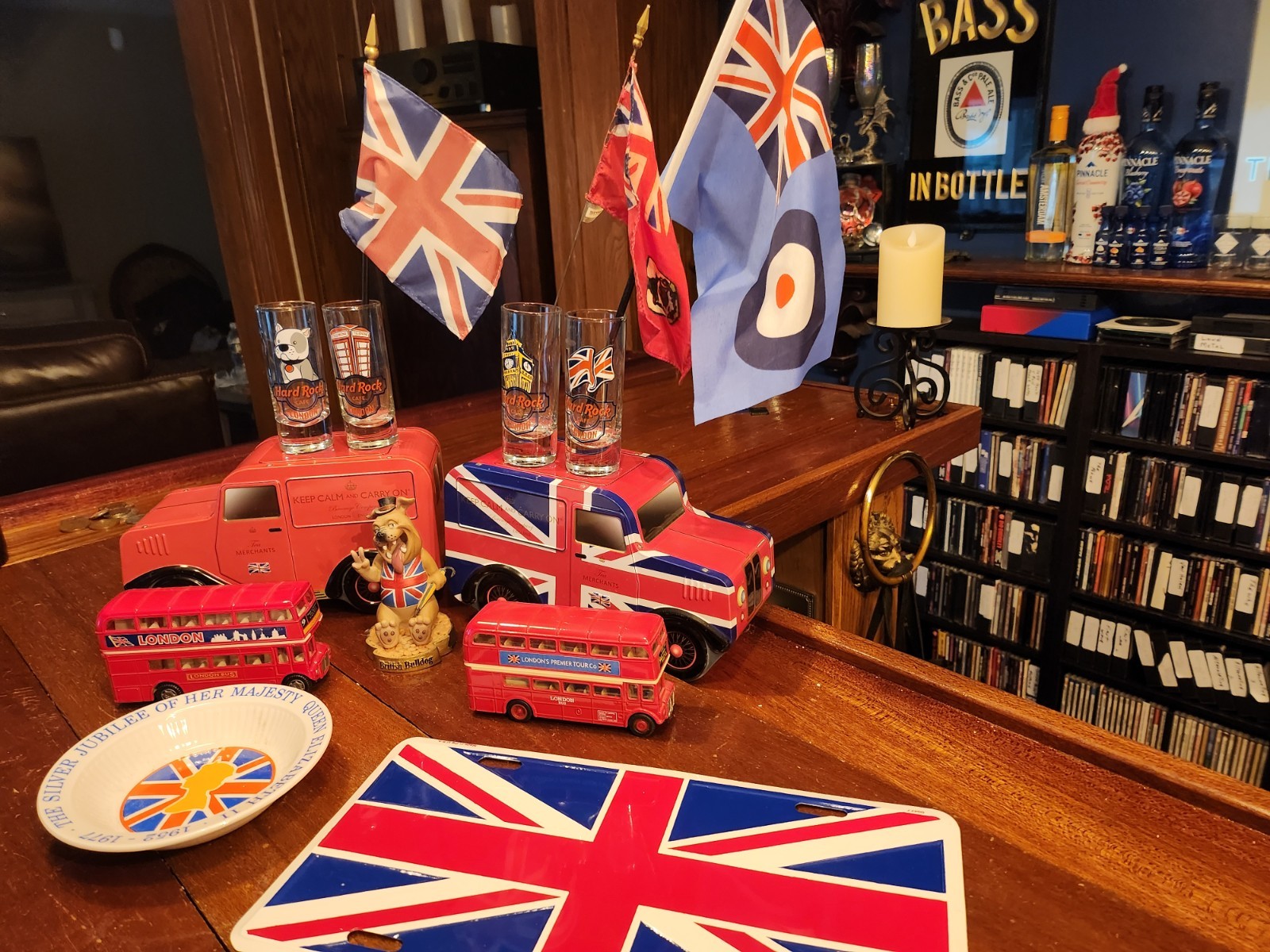 English Bar Toppers Decor For A Home Bar Uk Theme 14 Pieces