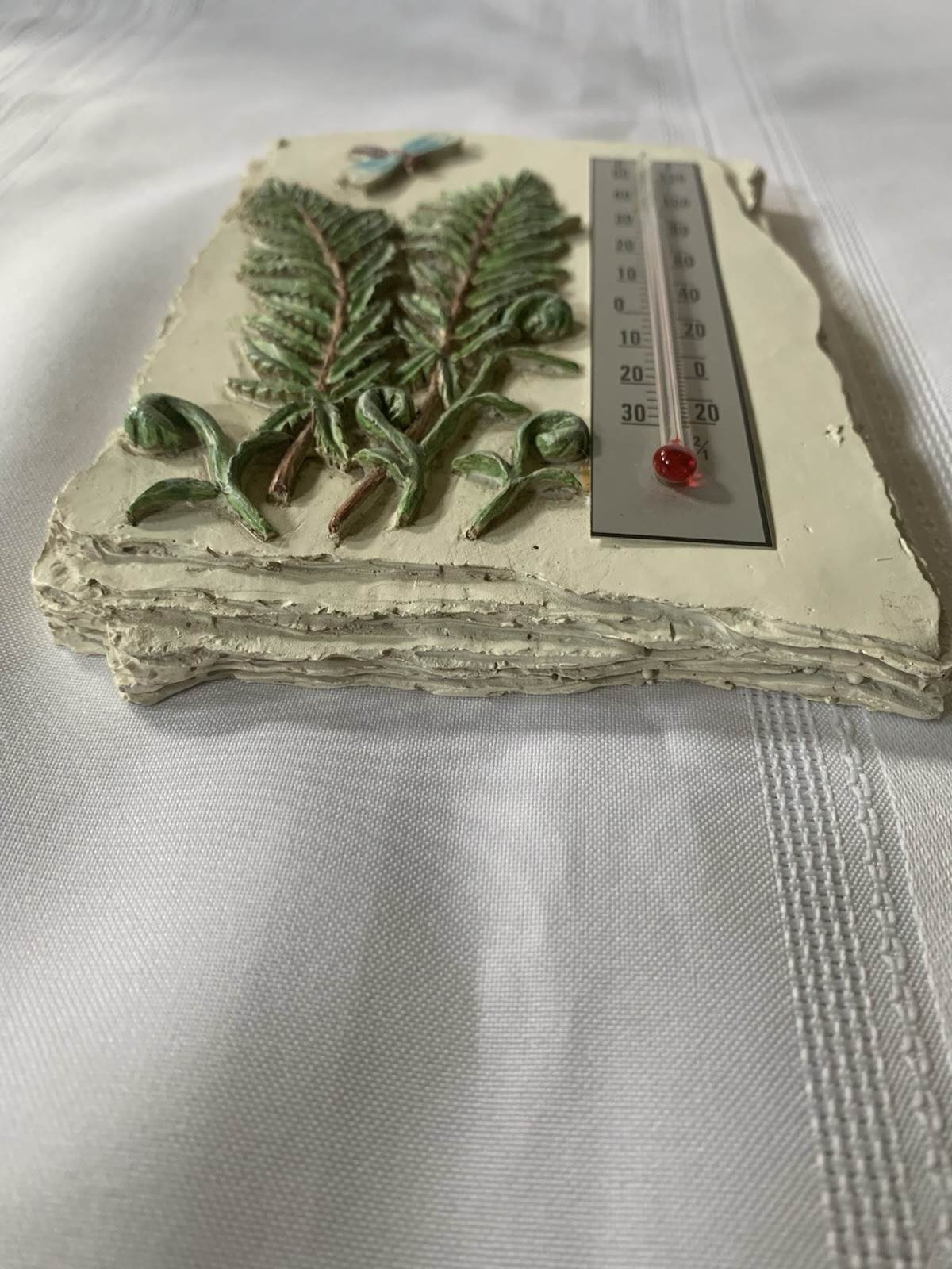 Garden Gates Designs Ceramic or Resin Decorative Wall Thermometer