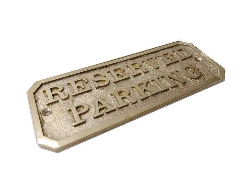 Customized Brass Plaque – Ideal for Recognition Plaques, Name Plates, Awards