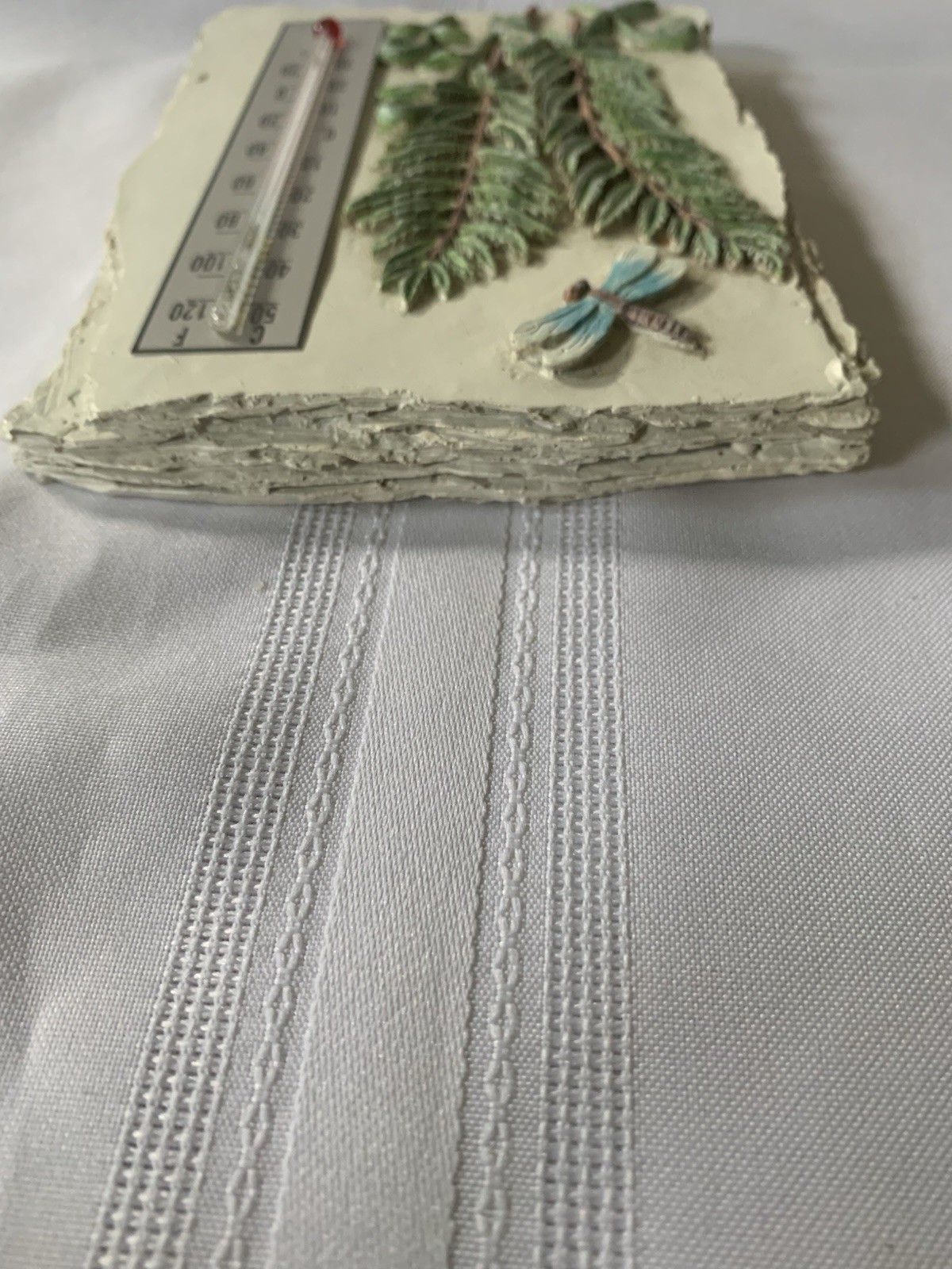 Garden Gates Designs Ceramic or Resin Decorative Wall Thermometer