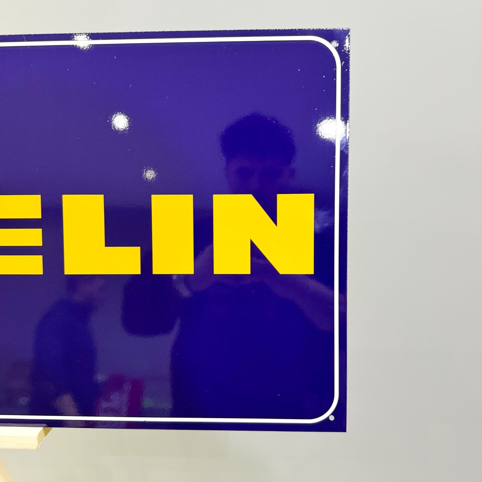Michelin Bibendum – Tire Advertising Heavy Metal Sign–118 × 40 cm – 46.5” × 15.7