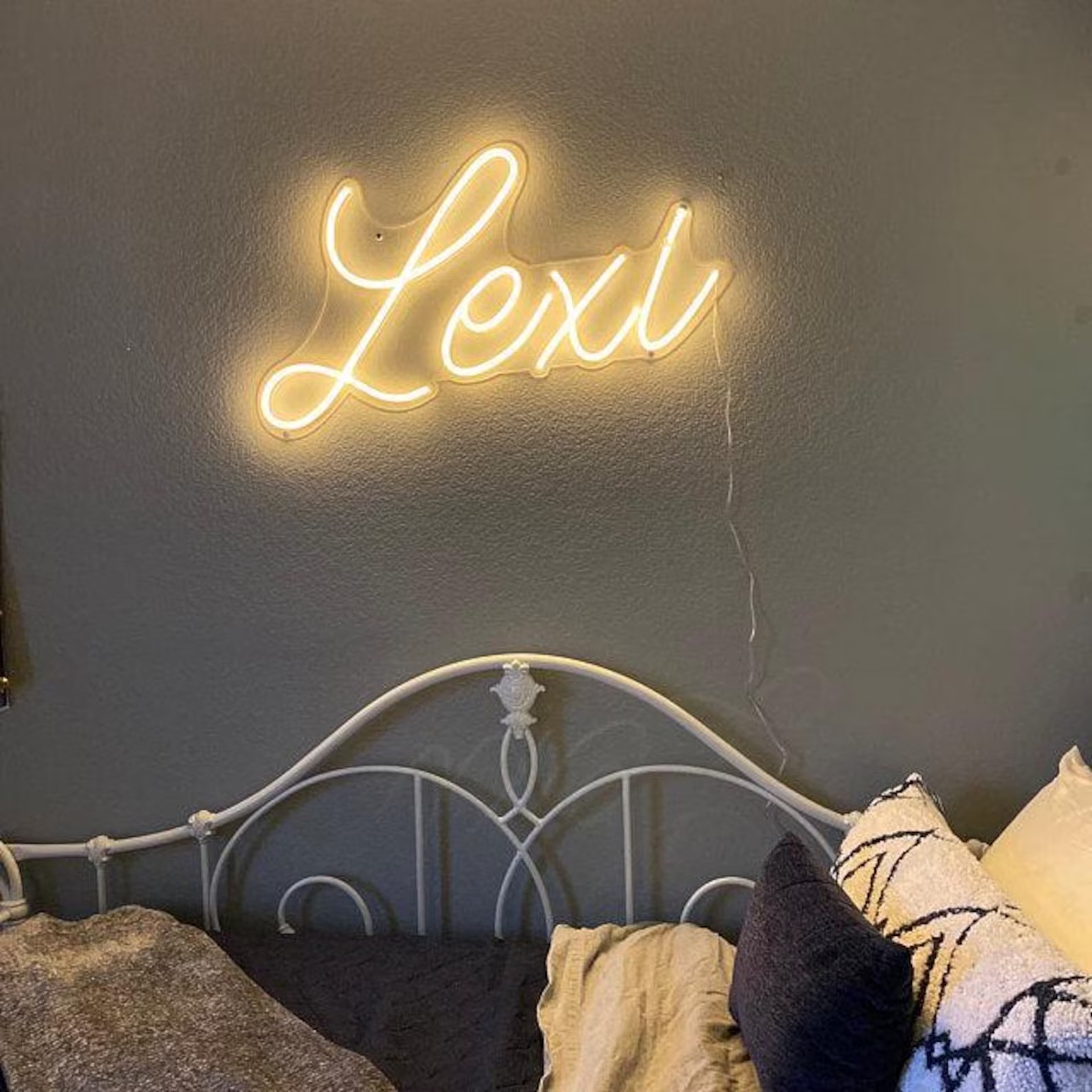Custom Neon Wall Sign Personalized LED Light for Home Business Decor