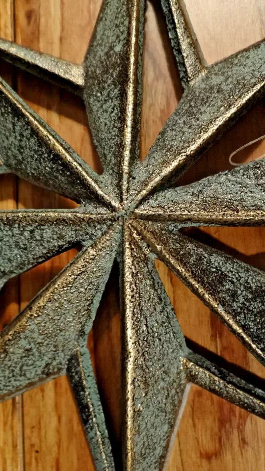 Changes In Latitudes Vintage Patina Wall Rose Compass Nautical 14″ North So Ea W