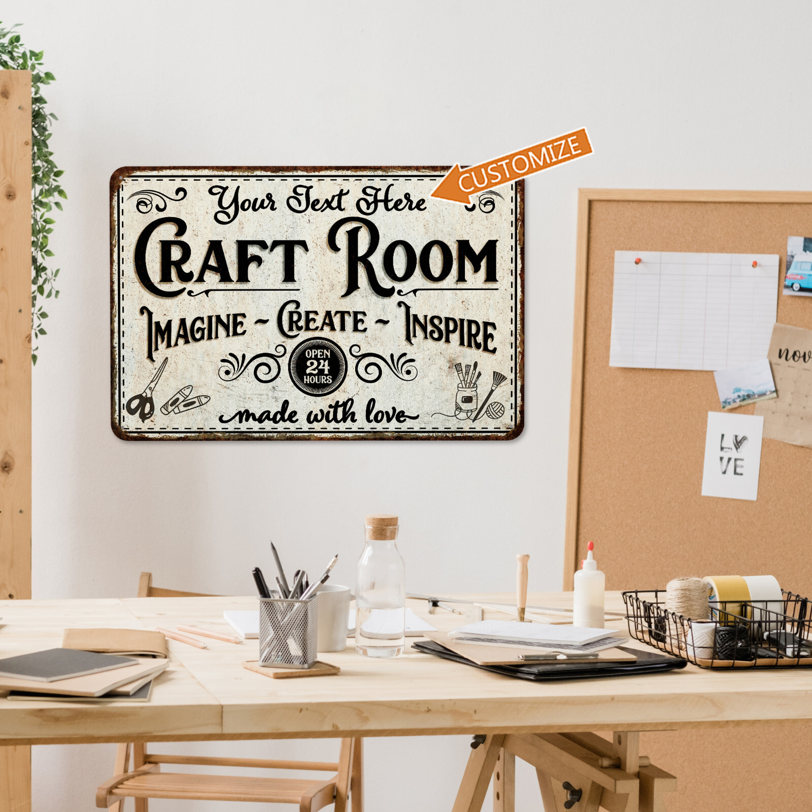 Personalized Craft Room Sign Sewing Quilting Art Painting Jewelry 108122002110