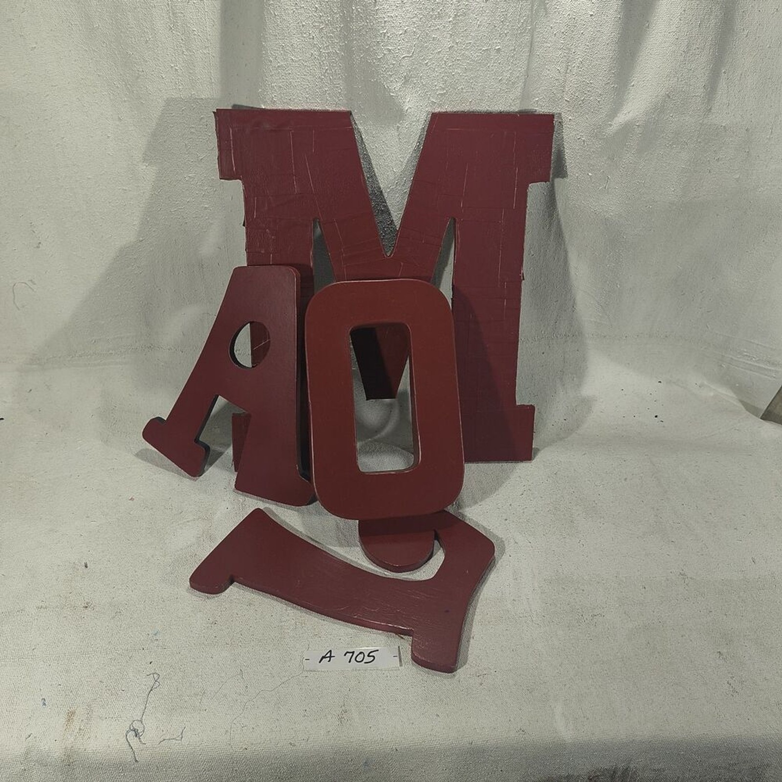Display Letters In Sizes From 18″ To 5.25″ Variety of 22 different Letters