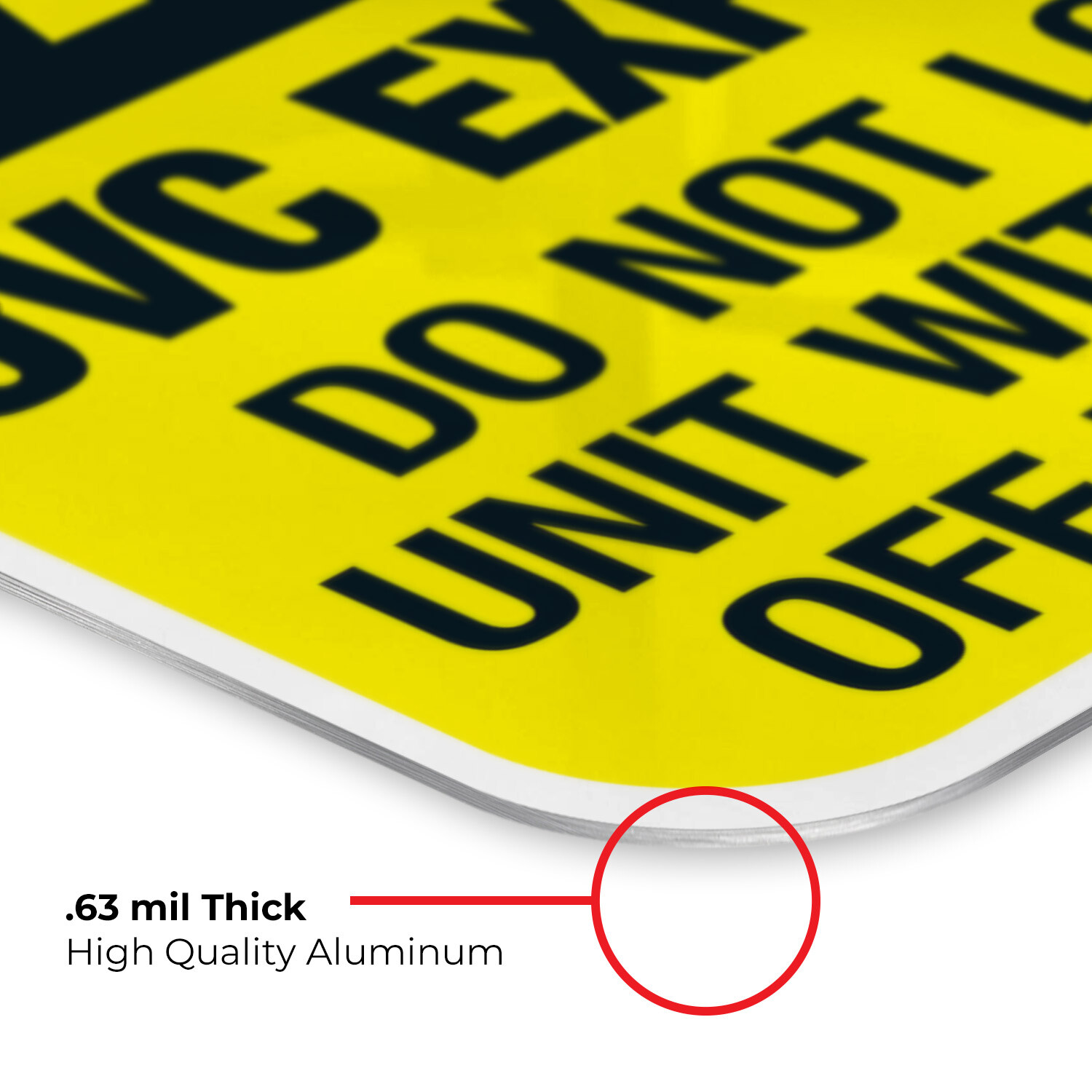 UVC Exposure Hazard Do Not Look At Or Enter Unit Sign, OSHA Caution Sign,